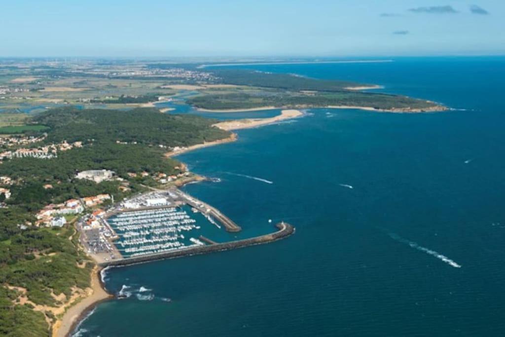 "Le Filet Du Lac" Appartement Atypique, 5 Personnes, Duplex, Vue Lac, Acces Parc Aquatique Gratuit Talmont-Saint-Hilaire Eksteriør bilde